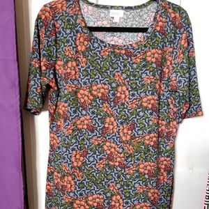 LuLaRoe floral Julia dress NWOT